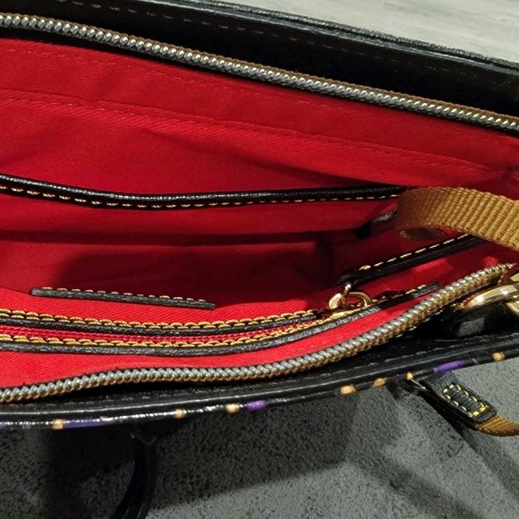 Dooney & Bourke Small Multi-Color Crossbody Purse - Picture 8 of 13